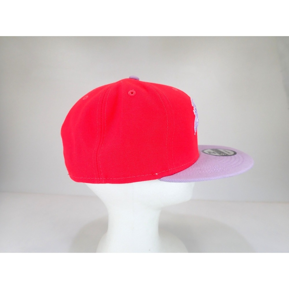 New Era 9FIFTY Tampa Bay Buccaneers Hat Red Lavender 2-Tone Color Pack Snapback - Picture 5 of 9